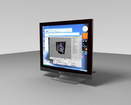 LCD monitor preview image